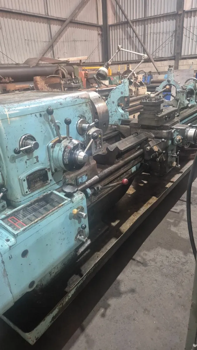 Dean Smith & Grace Type 21 x 96 Heavy Duty Lathe - Image 1