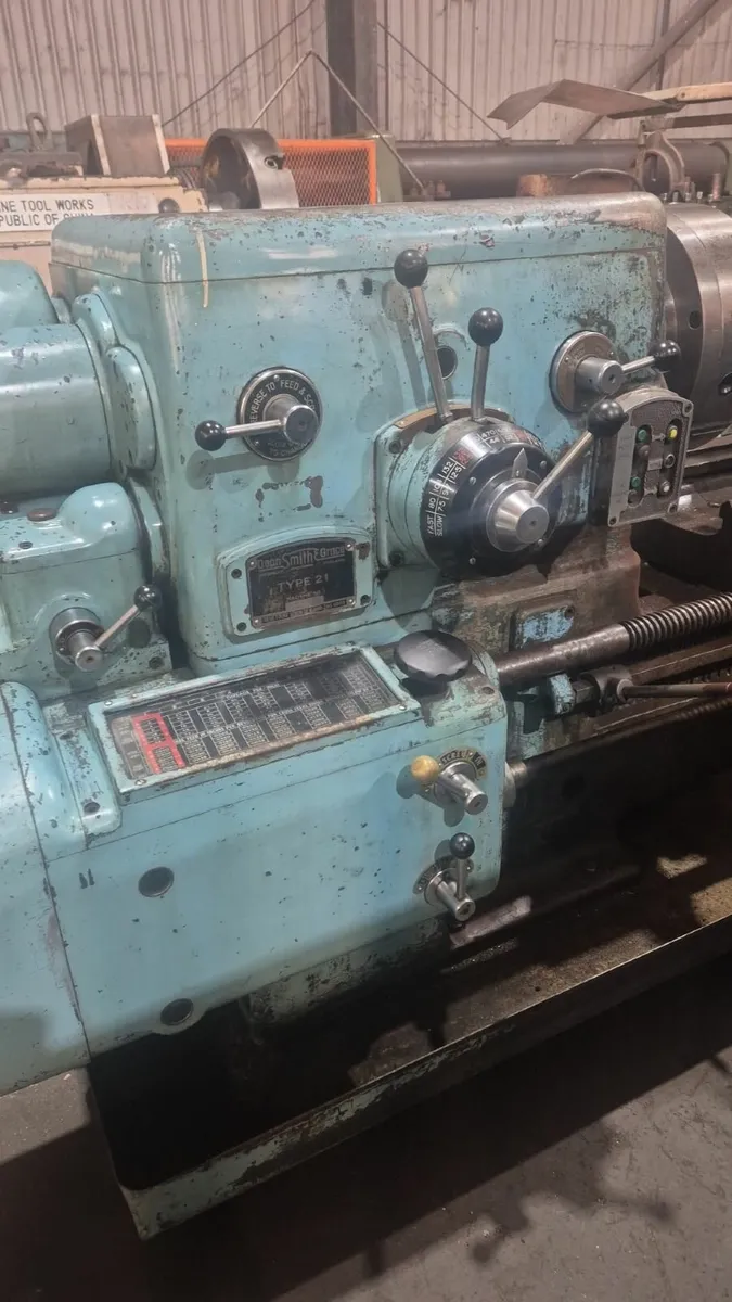 Dean Smith & Grace Type 21 x 96 Heavy Duty Lathe - Image 4