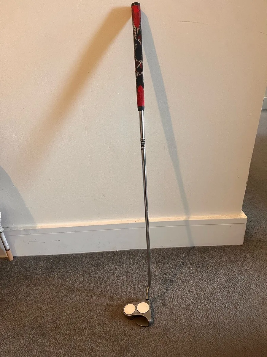 Odyssey white steel 2 ball putter - Image 4