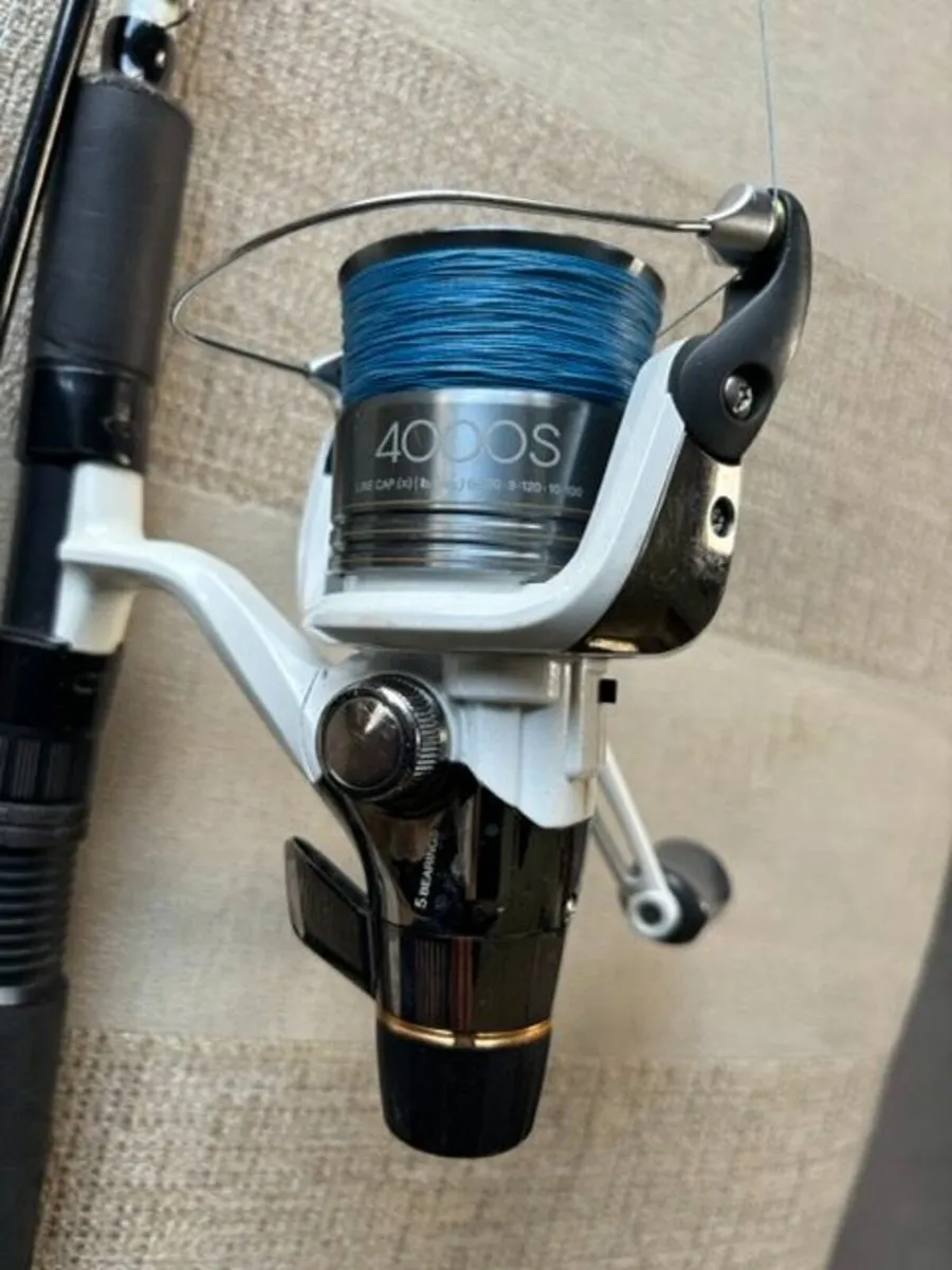 Fishing Reel - Shimano 4000 S and Rod - Image 1