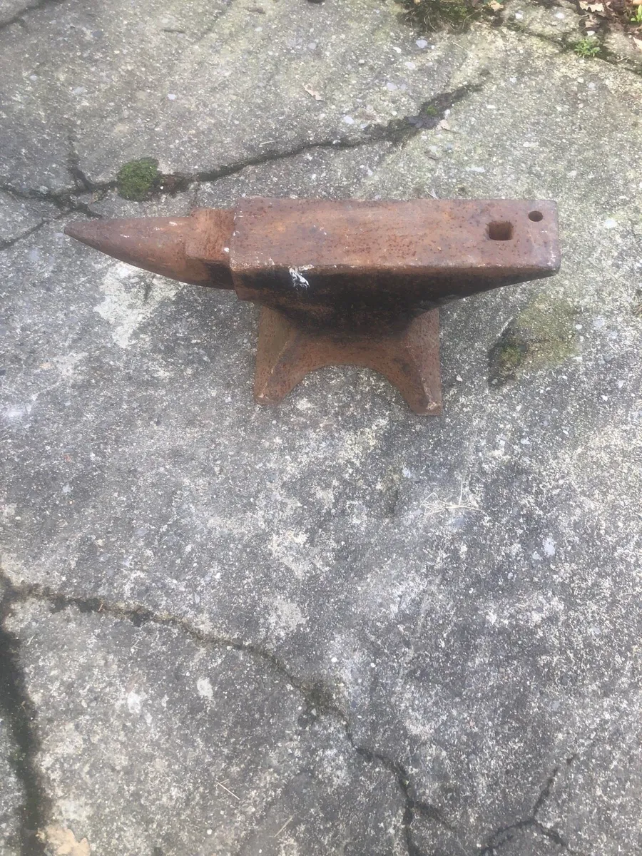 Anvil , vice and cement mixer, bench grinder - Image 2