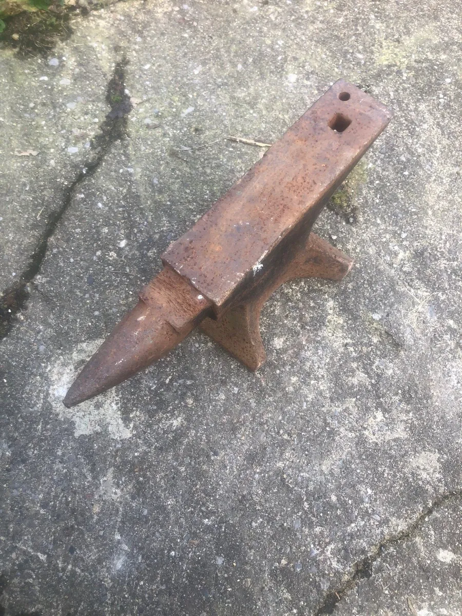Anvil , vice and cement mixer, bench grinder - Image 1