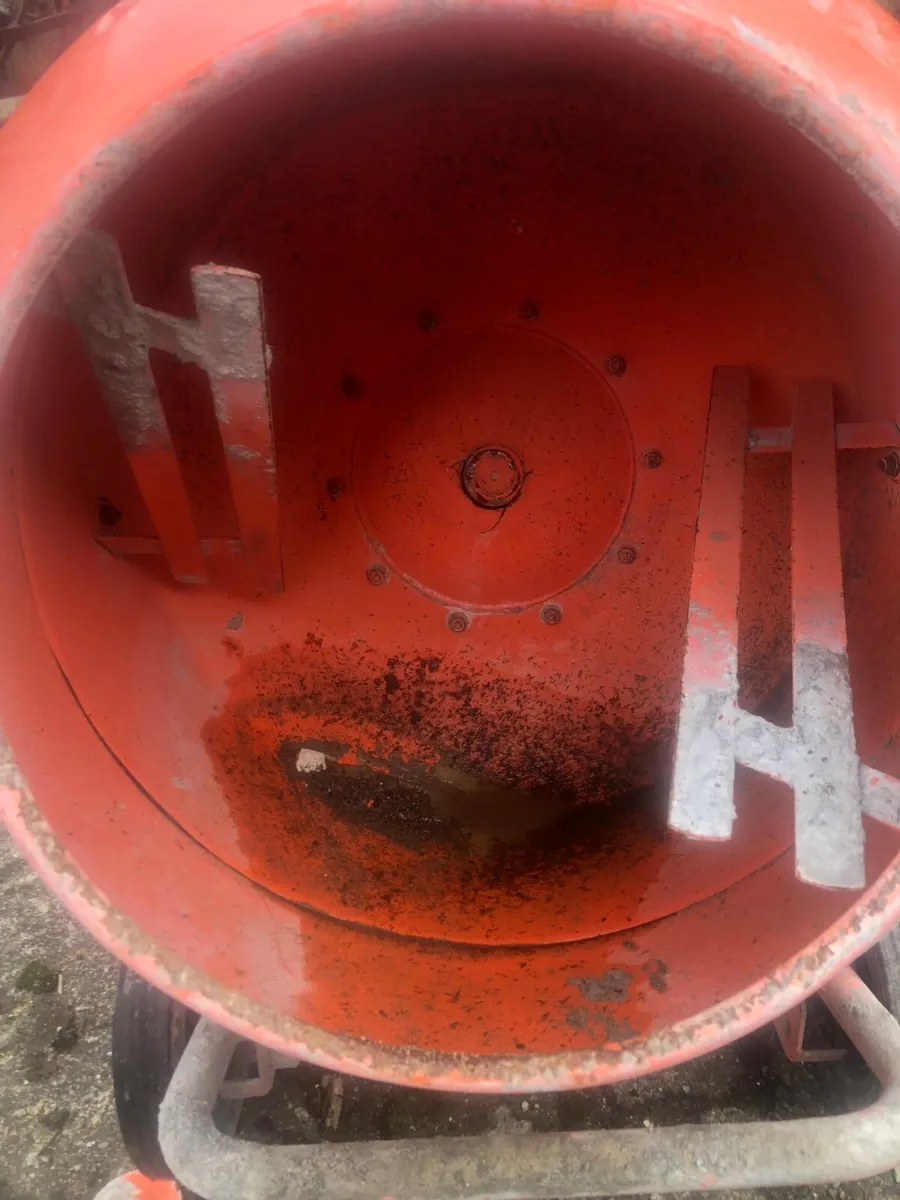 vice and cement mixer, bench grinder - Image 4