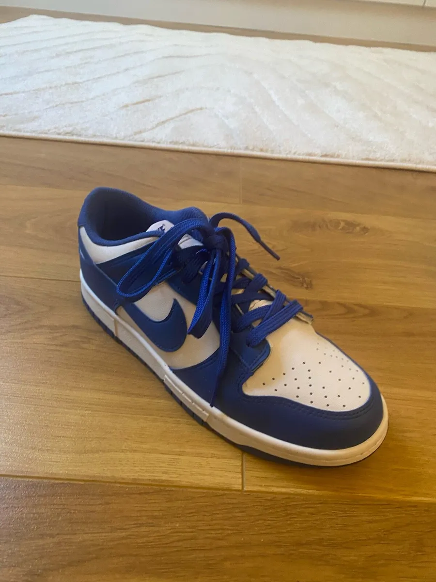 Blue/White Nike Dunks - Image 2