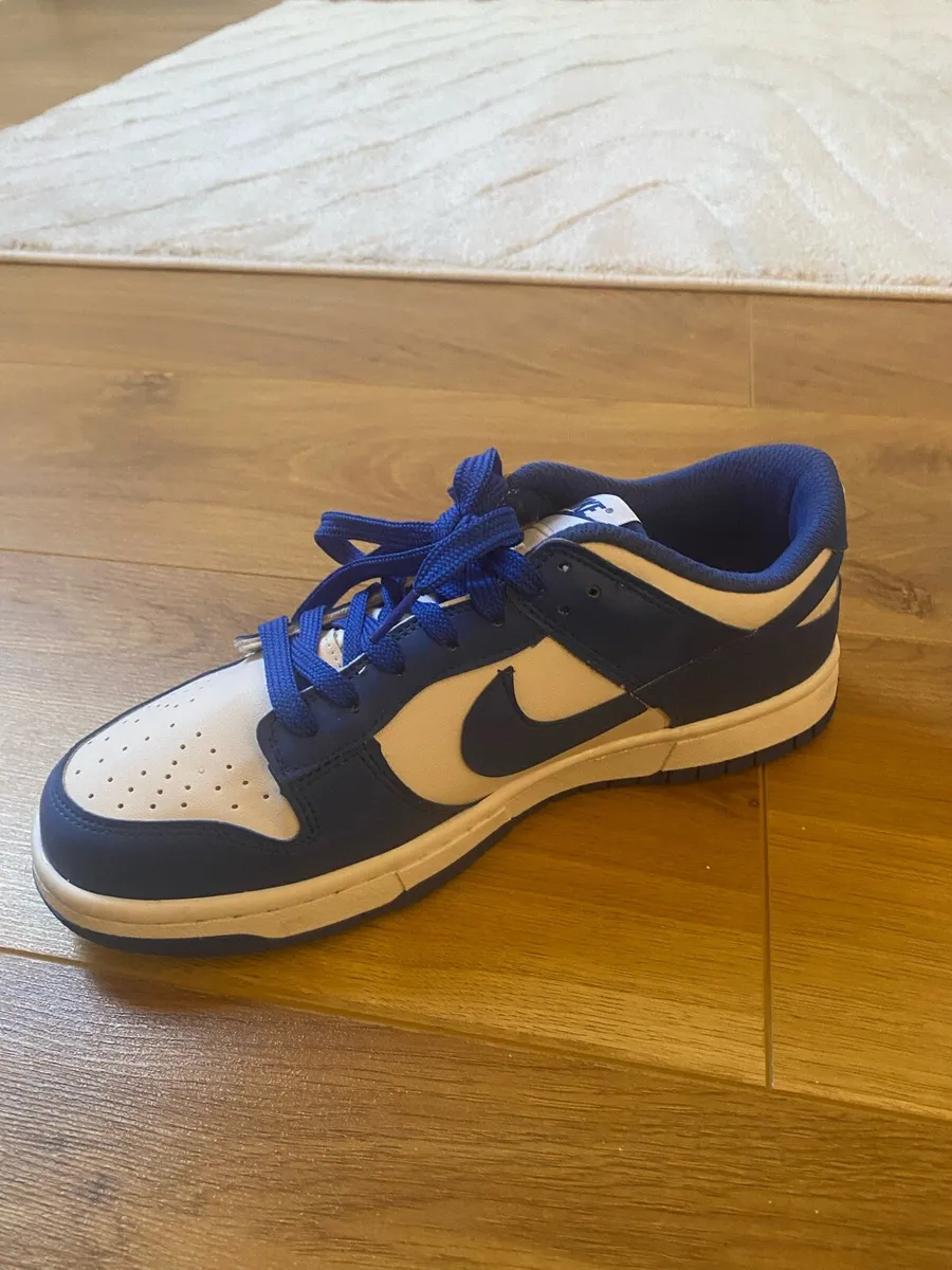Blue/White Nike Dunks - Image 3