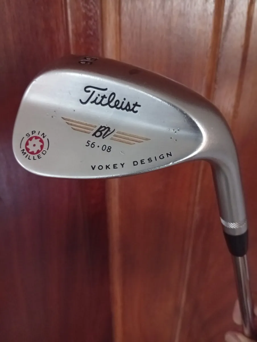 Titleist 56 Degree Vokey 08 Spin Milled Wedge - Image 1