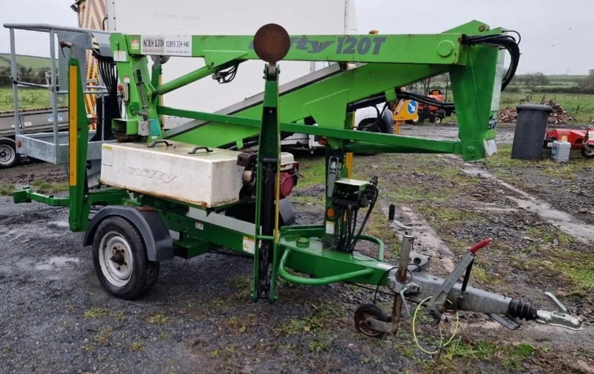 Niftylift 120 Boom Lift Cherry Picker Cherrypicker - Image 2