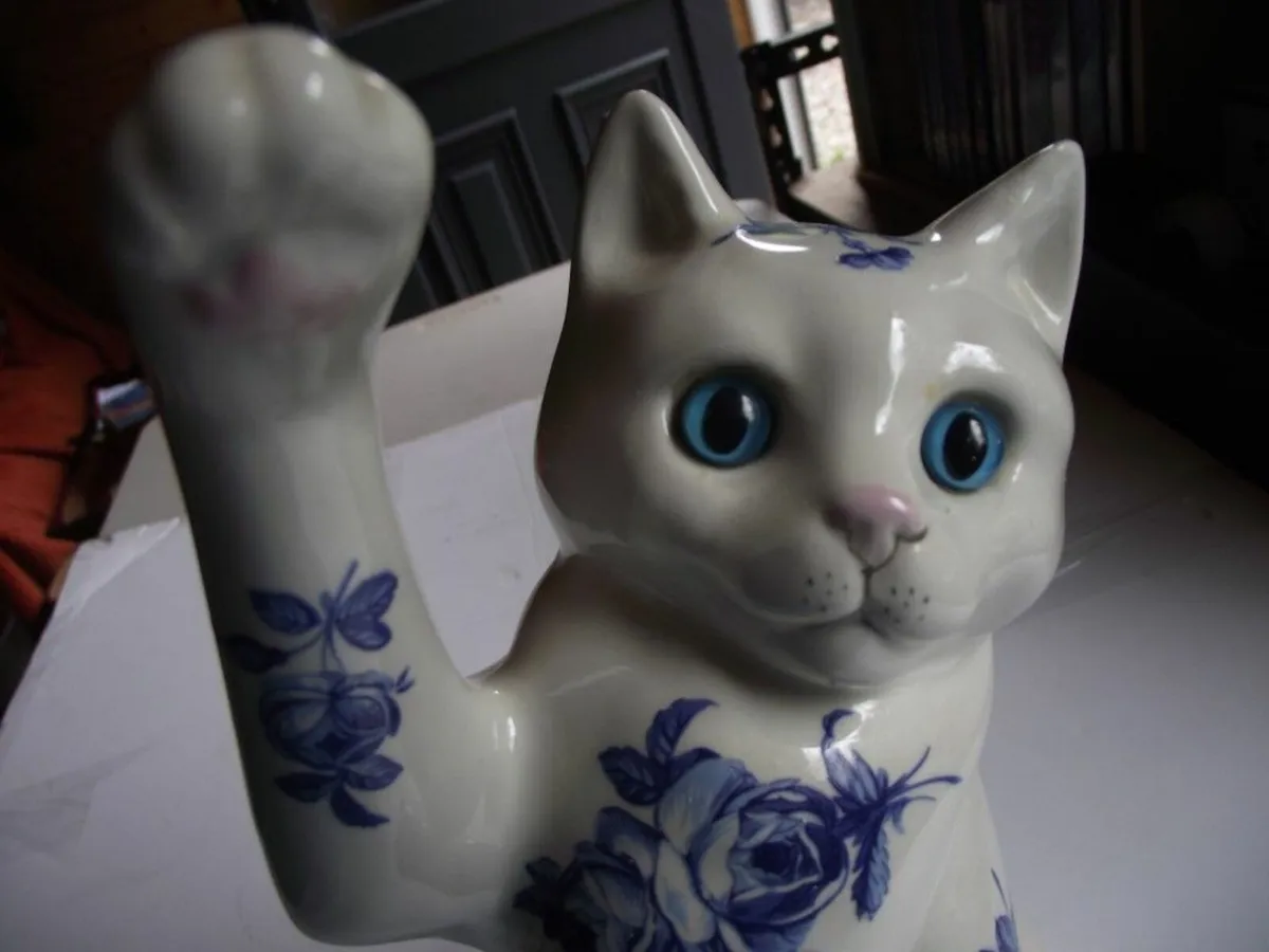 3 X Ceramic cats by Just Cats & Co. - 1980's - Image 3