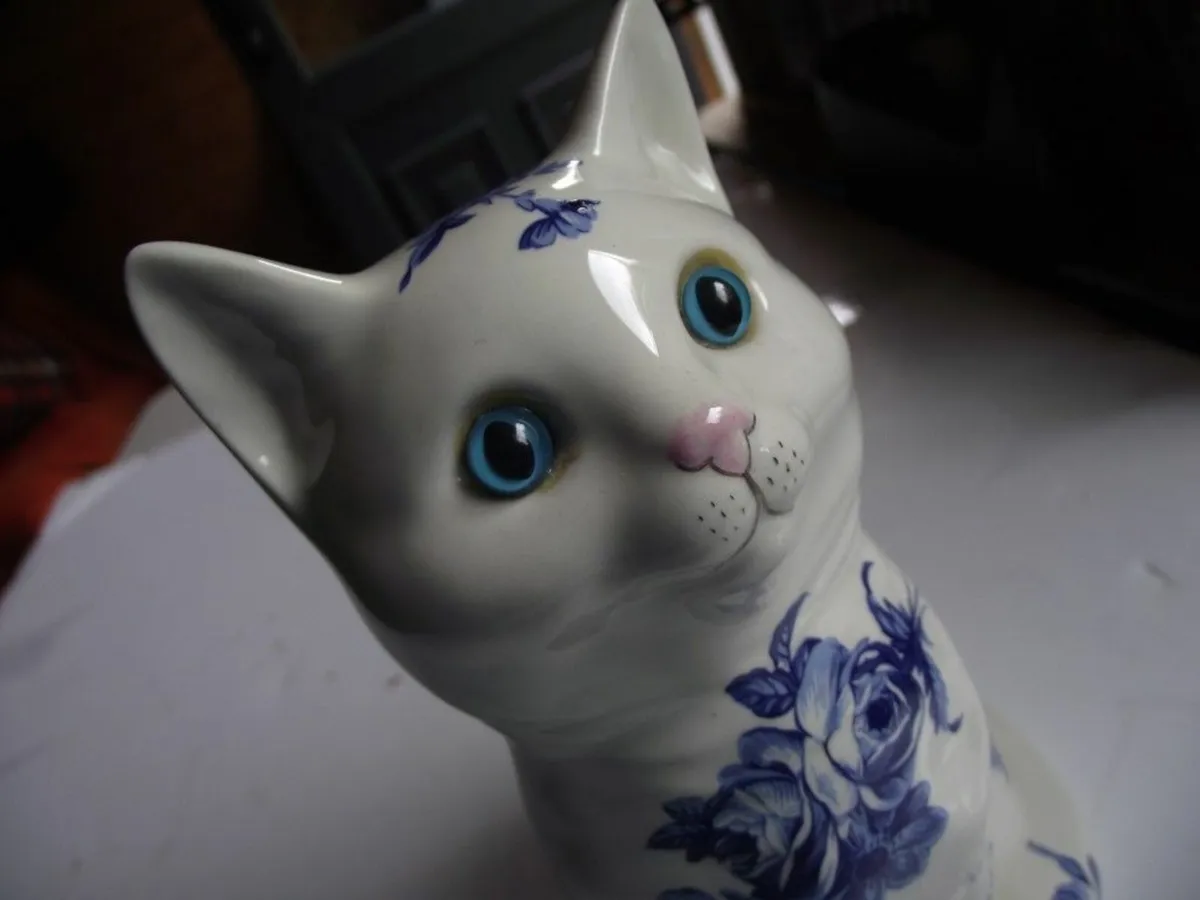 3 X Ceramic cats by Just Cats & Co. - 1980's - Image 4