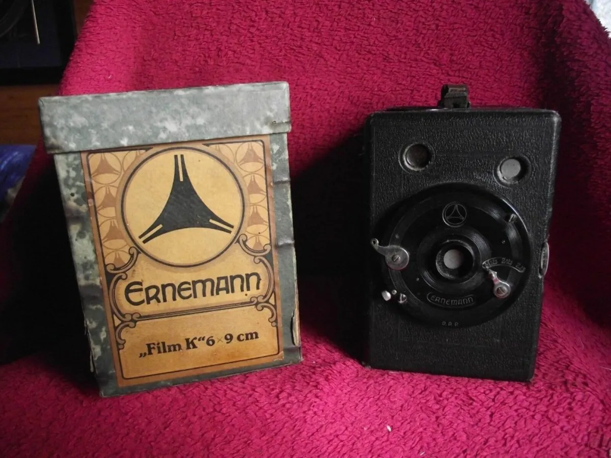 Ernemann "Film K" 6x9 Box Camera  & Box 1920/1926 - Image 1
