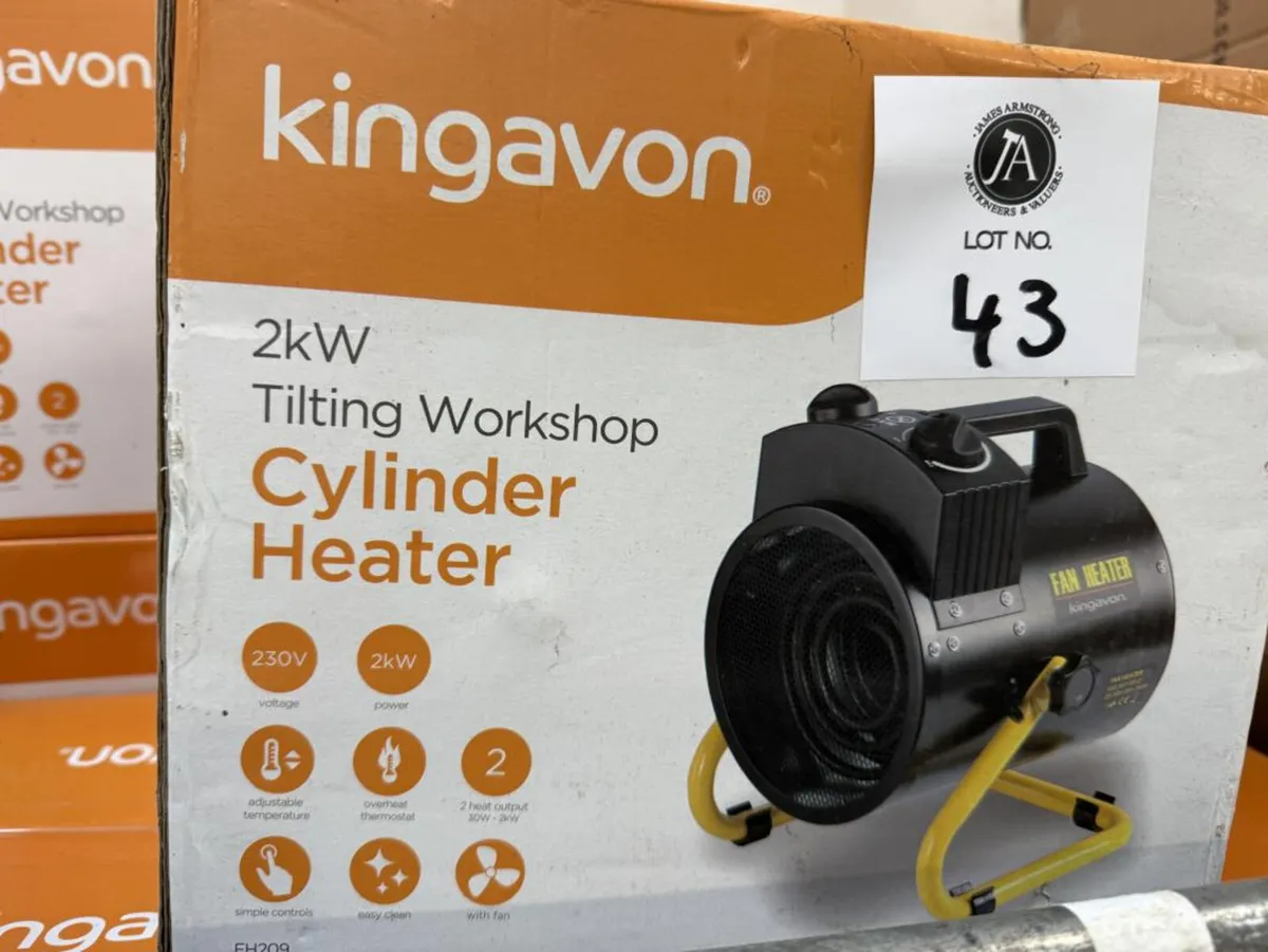 Workshop Cylinder Heaters **Online Auction** - Image 3