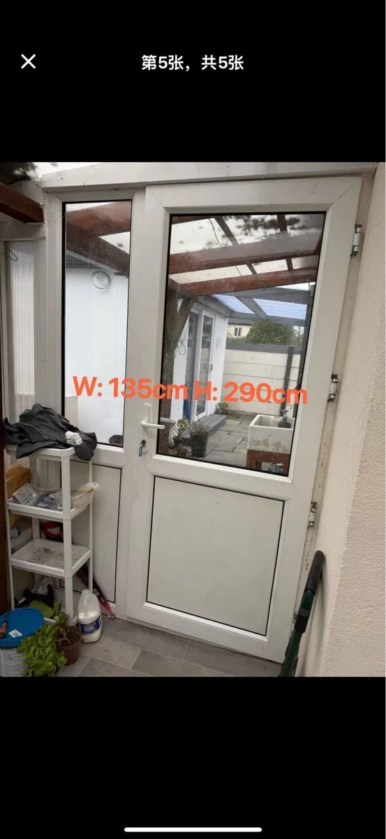 Sunroom window and door - Image 2