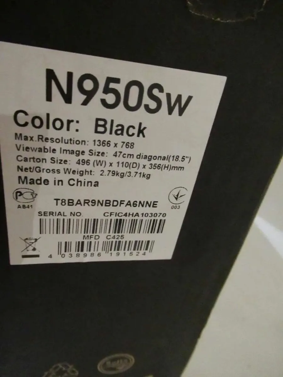 Monitor PC screen laptop cctv gaming - Image 3