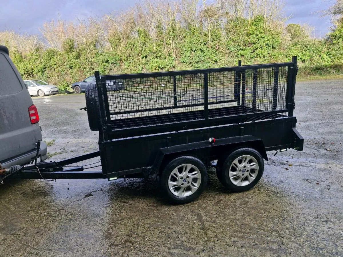 Car Trailer 8x4 with creels - Image 1