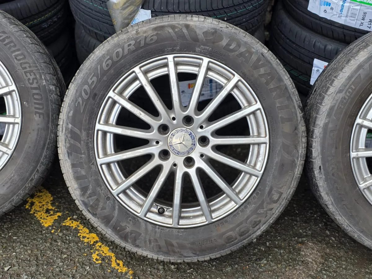 #47 Genuine Mercedes 16" Alloys 5X112 - Image 3