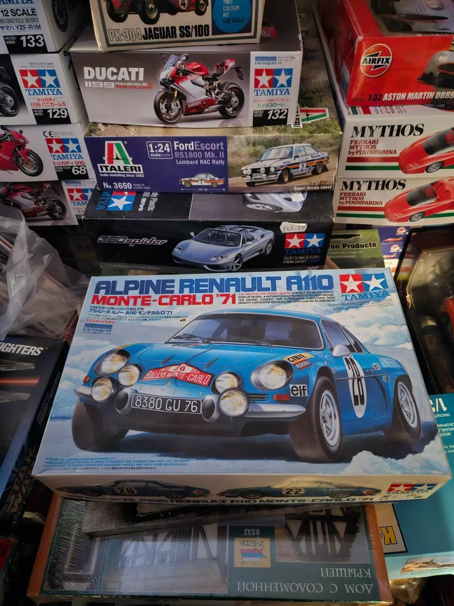 Airfix Tamiya Alpine Renault Rally