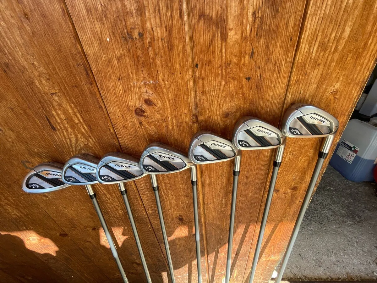 Callaway Mavrik mens irons - Image 2