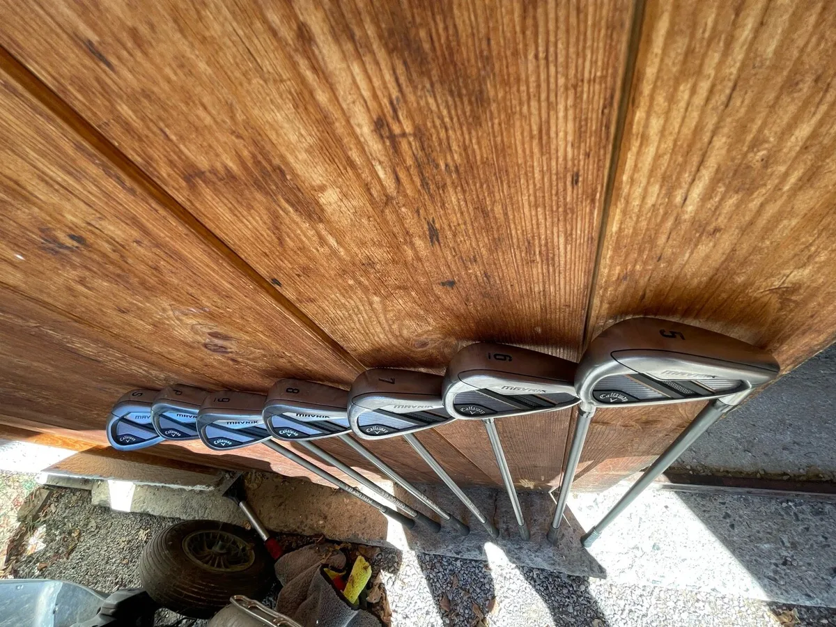 Callaway Mavrik mens irons - Image 4