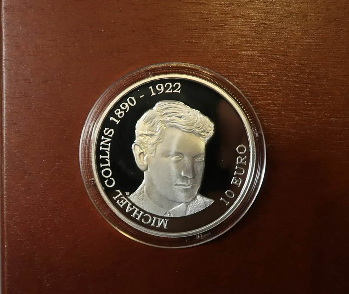 Ireland 2012 Silver Proof Coin Michael Collins - Image 3