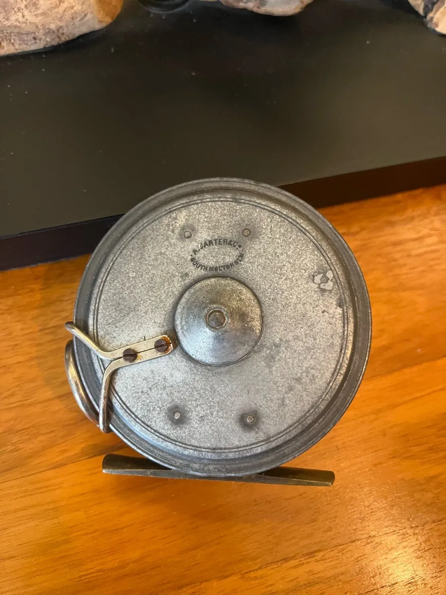 Antique A.Carter & Co 3.5” Trout Fly Reel - Image 4