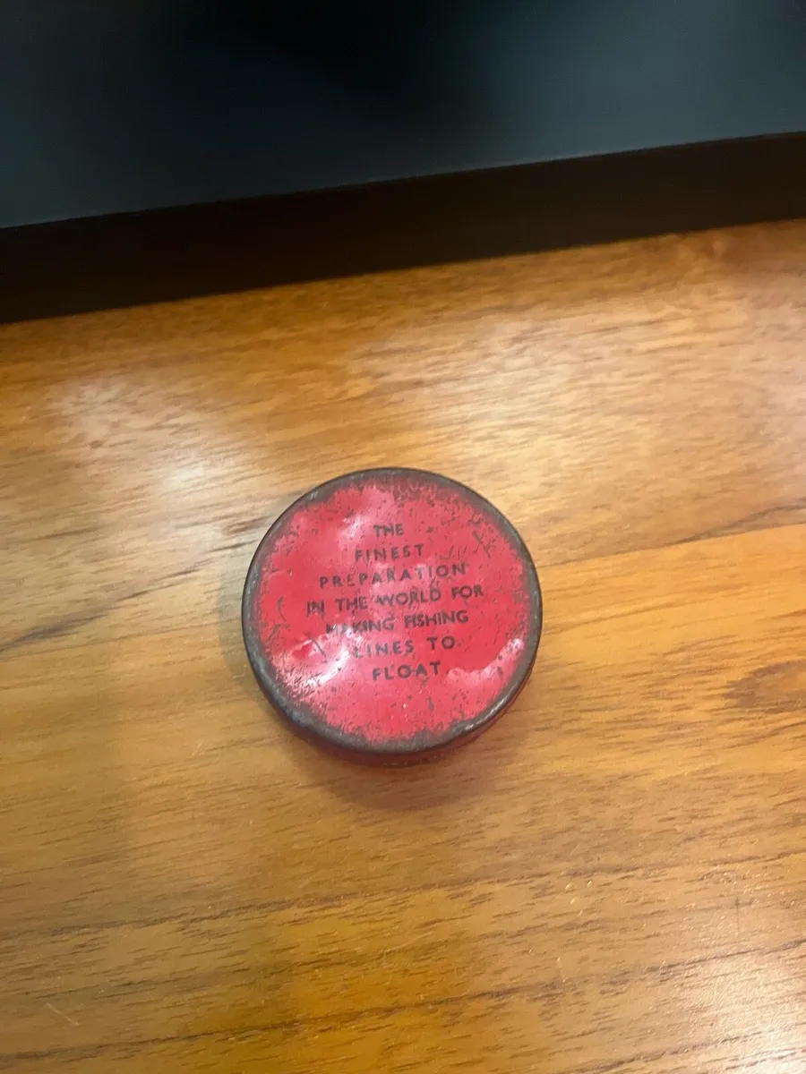 Vintage Mucilin England Fly Fishing Line Wax - Image 2