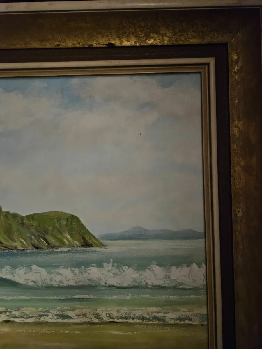 Picture Oil on Canvas - Image 2