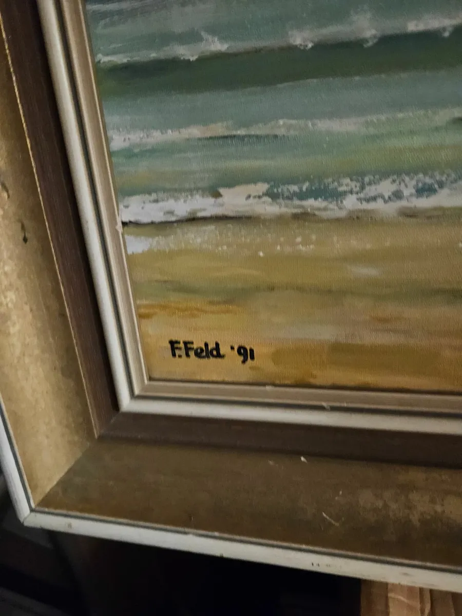 Picture Oil on Canvas - Image 3