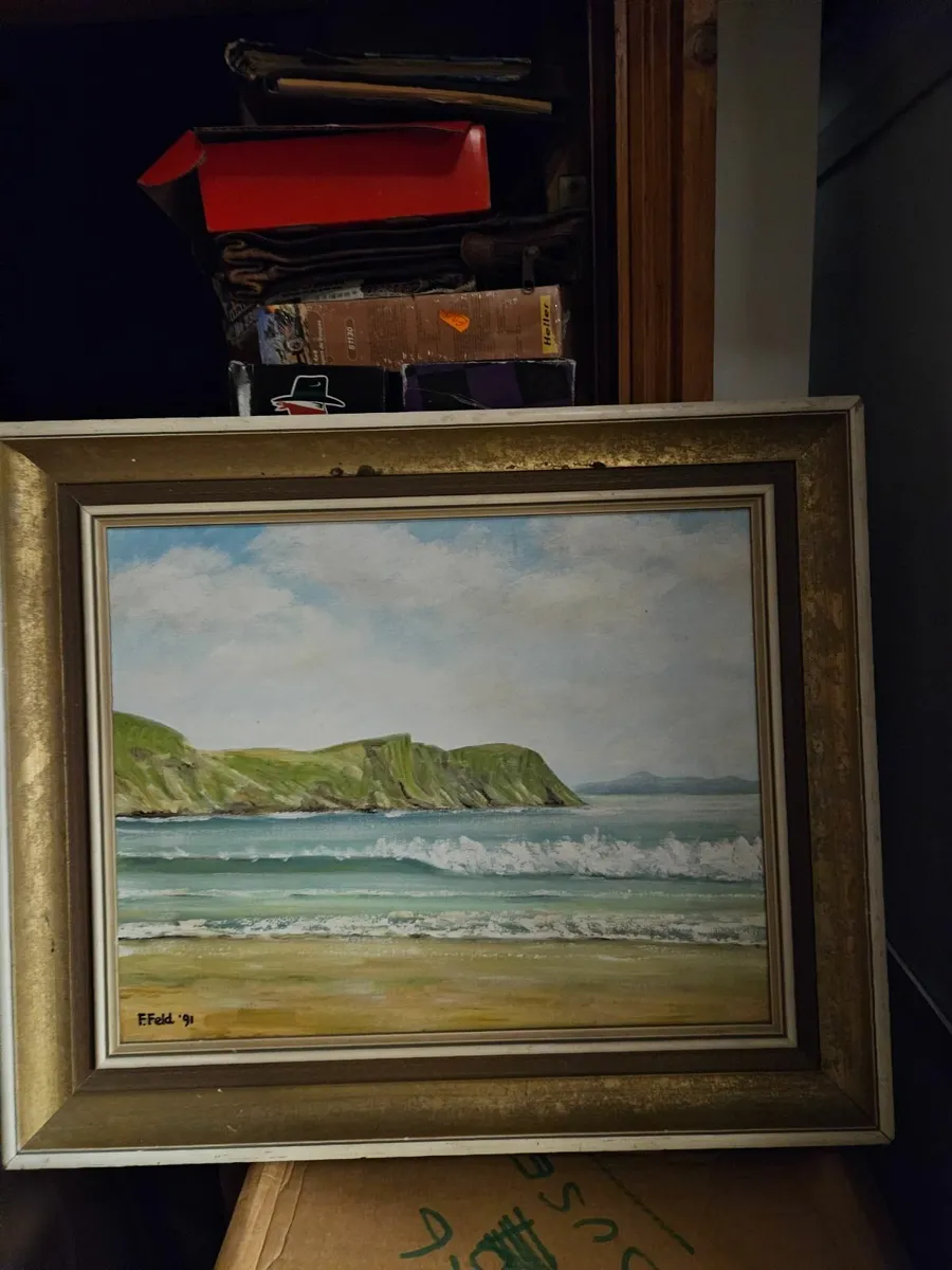 Picture Oil on Canvas - Image 1