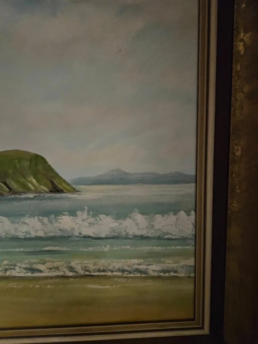 Picture Oil on Canvas - Image 4