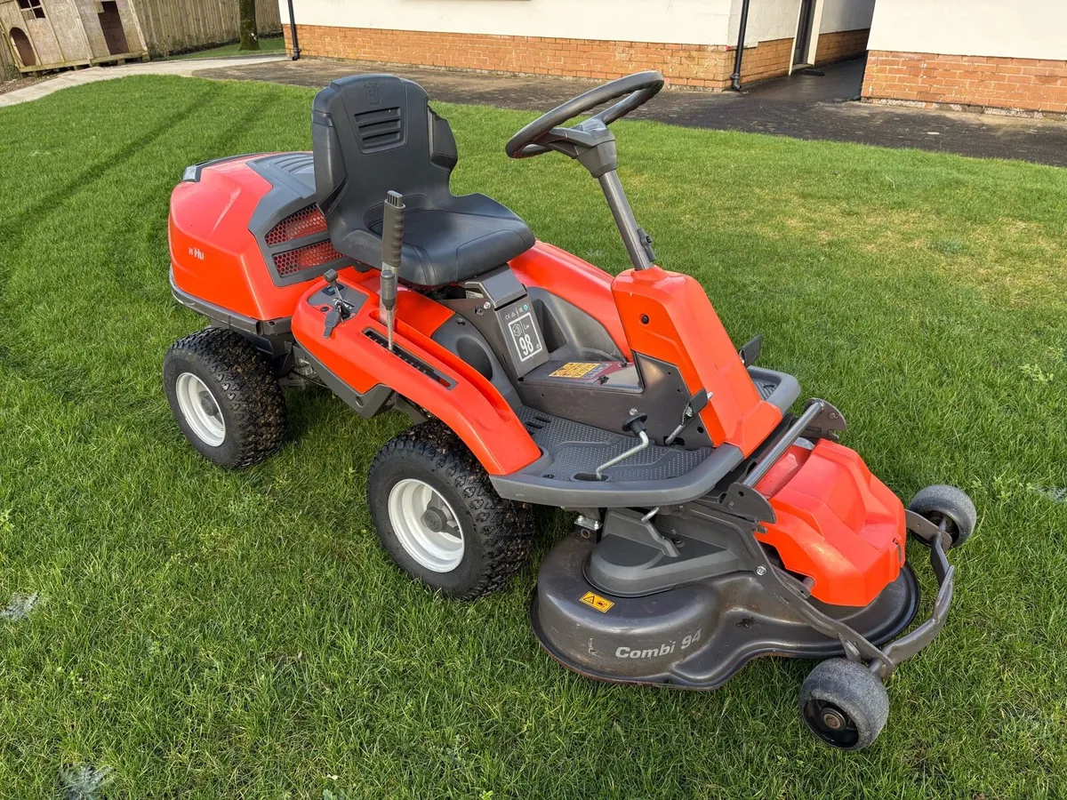 Husqvarna 214 Ride on Mower - Image 1