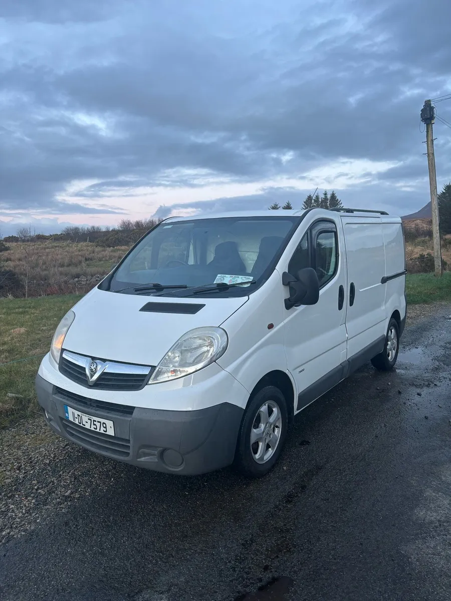 2011 Vauxhall vivaro 2.0dci - Image 2