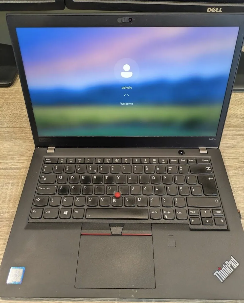 Lenovo T480s laptop Intel i5 24GB 500GB  & docking - Image 1