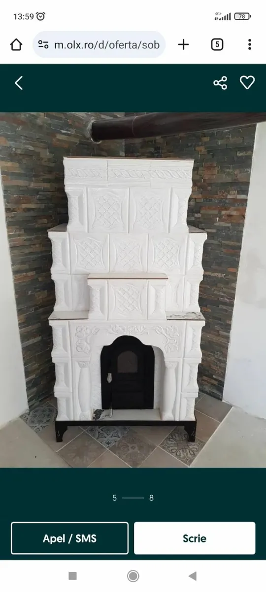 Wood stove (New) - Image 1