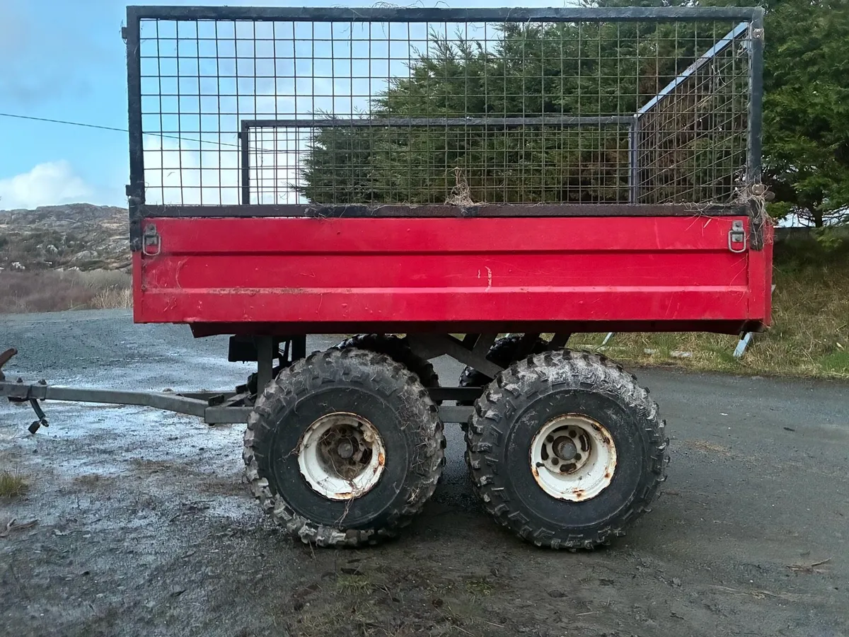 Quad tipping trailer - Image 1