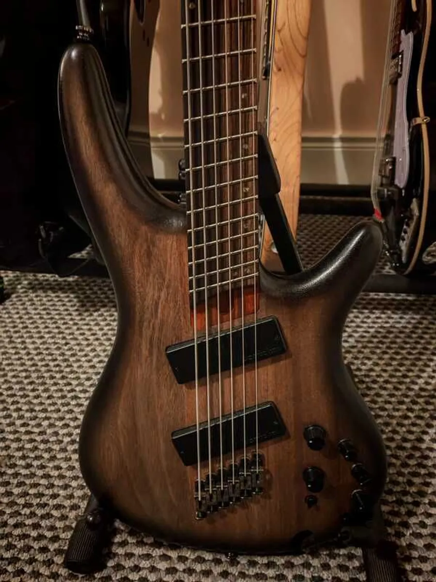 Ibanez SRC6MS Multiscale Crossover Bass - Professional Setup - Mint - Image 2