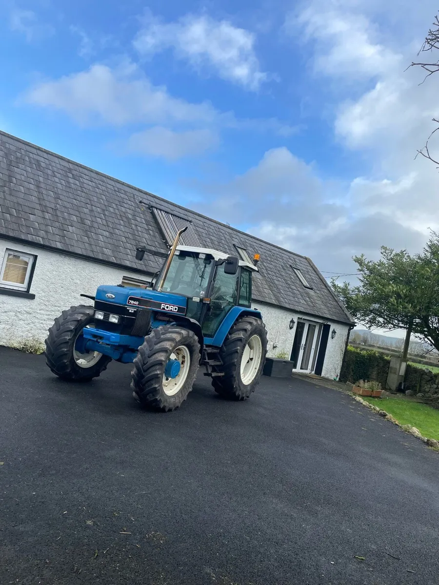 Ford 7840  With tax book - Image 1