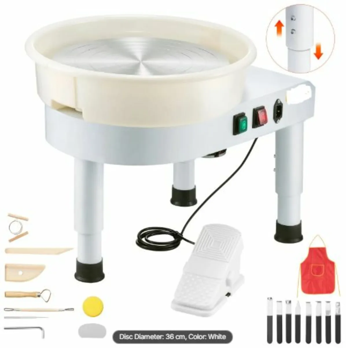 Pottery Wheel,35 cm Ceramic Wheel Forming Machine - Image 1