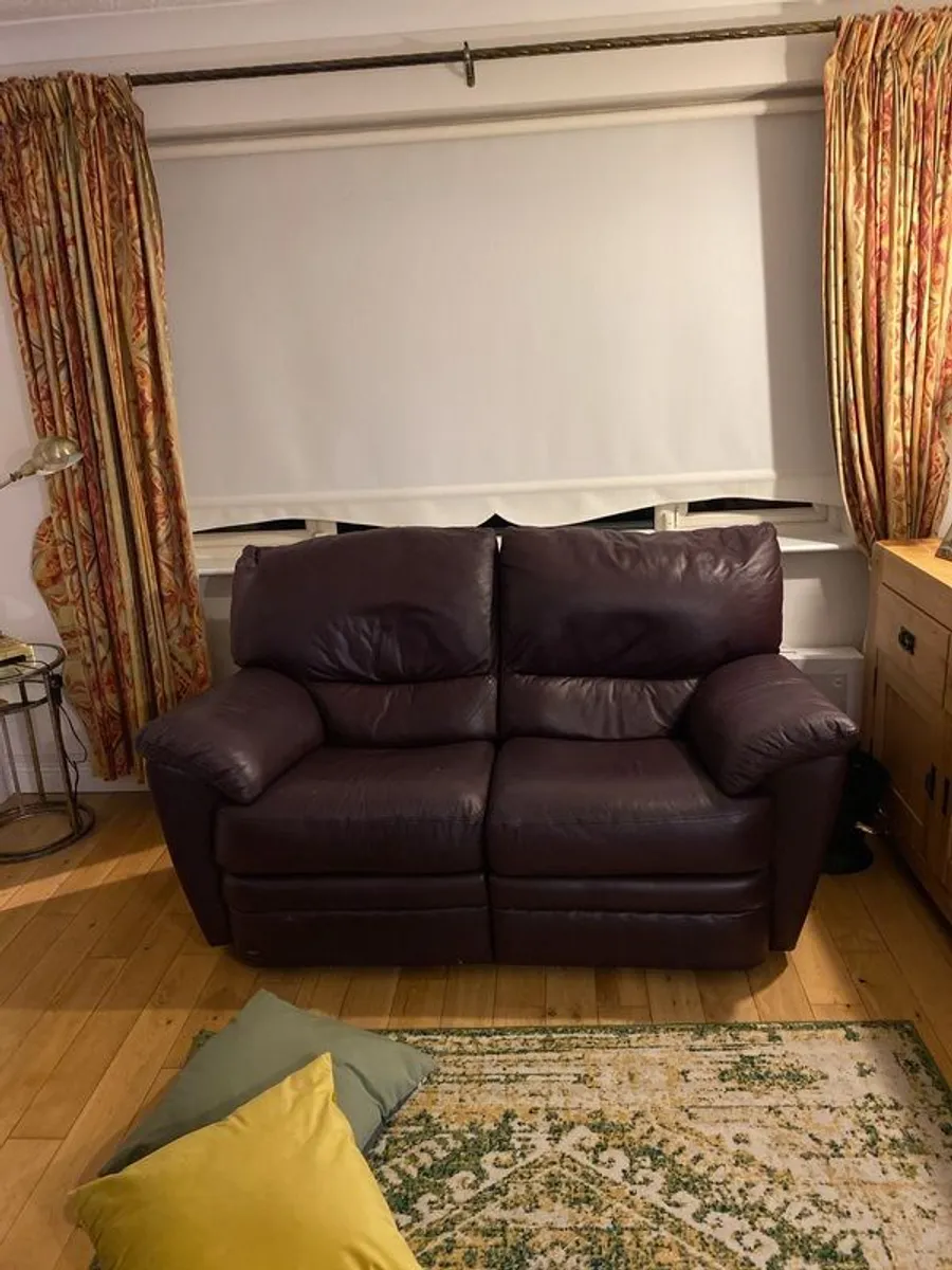 Leather Sofa - Image 2