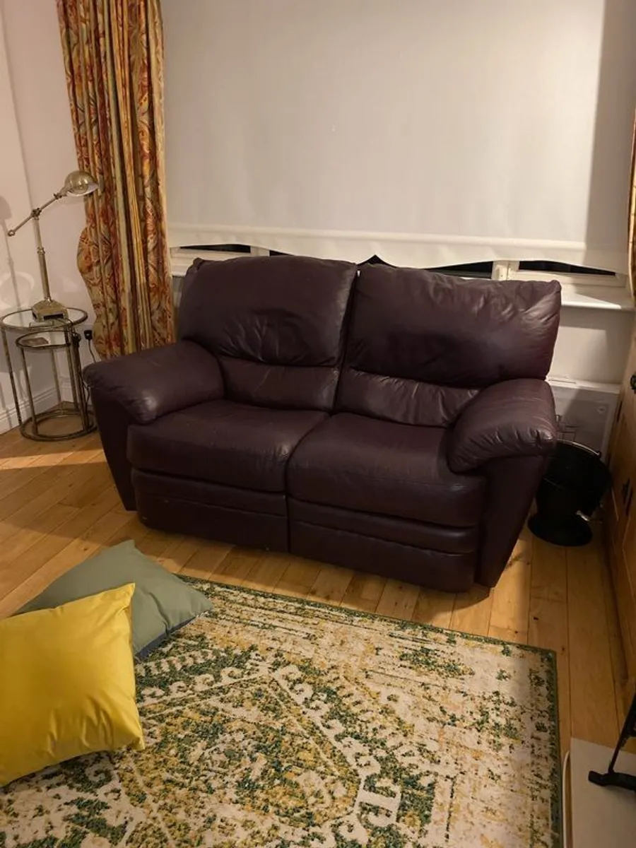 Leather Sofa - Image 3