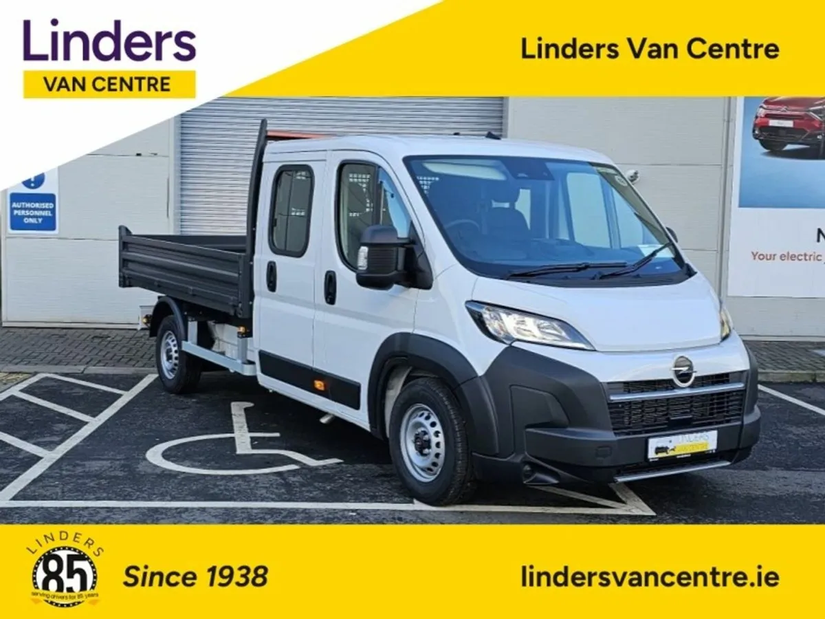 Opel Movano 7 SEAT CREW CAB TIPPER - Image 1