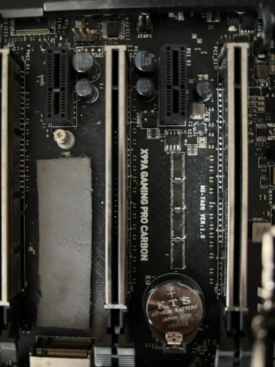 MSI X99A Gaming Pro Carbon + Intel i7-6850K COMBO - Image 2