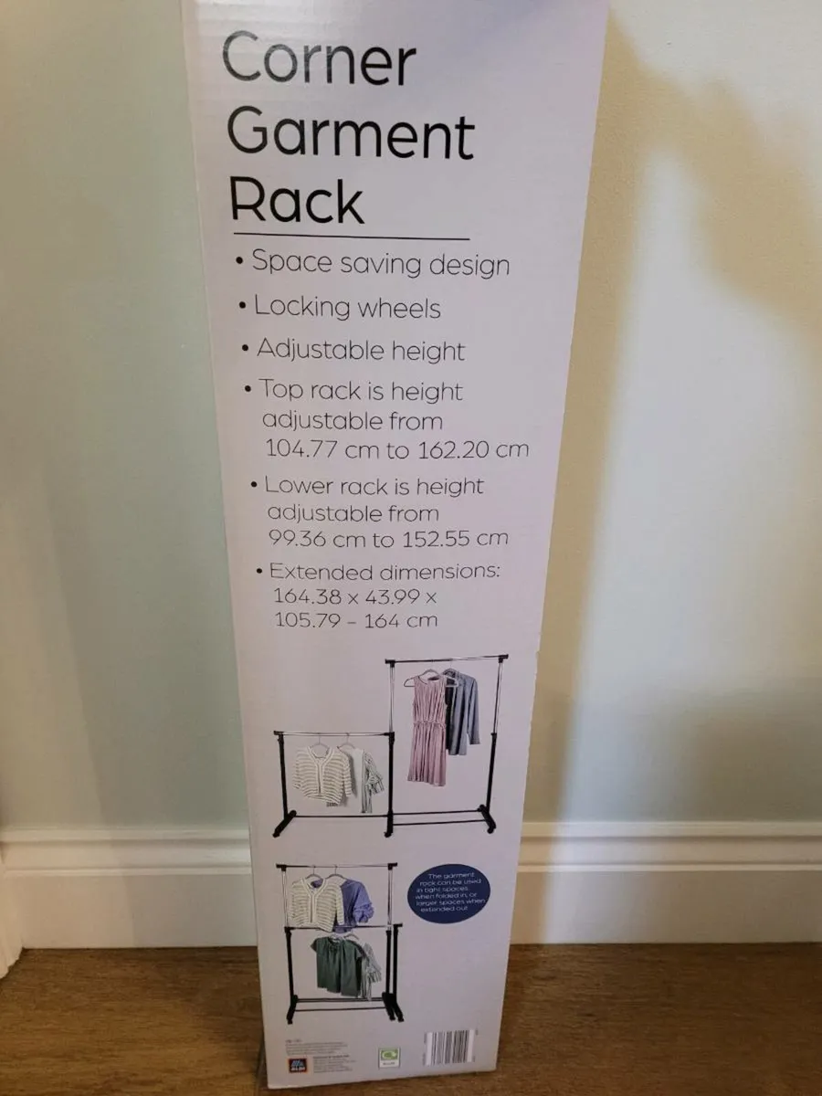 Corner Garment Rack - Image 2
