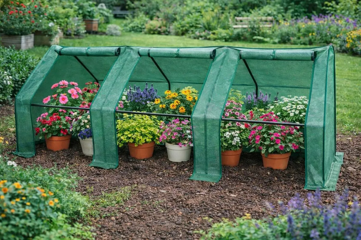 Mini tunnel Garden Low Greenhouse - Image 2