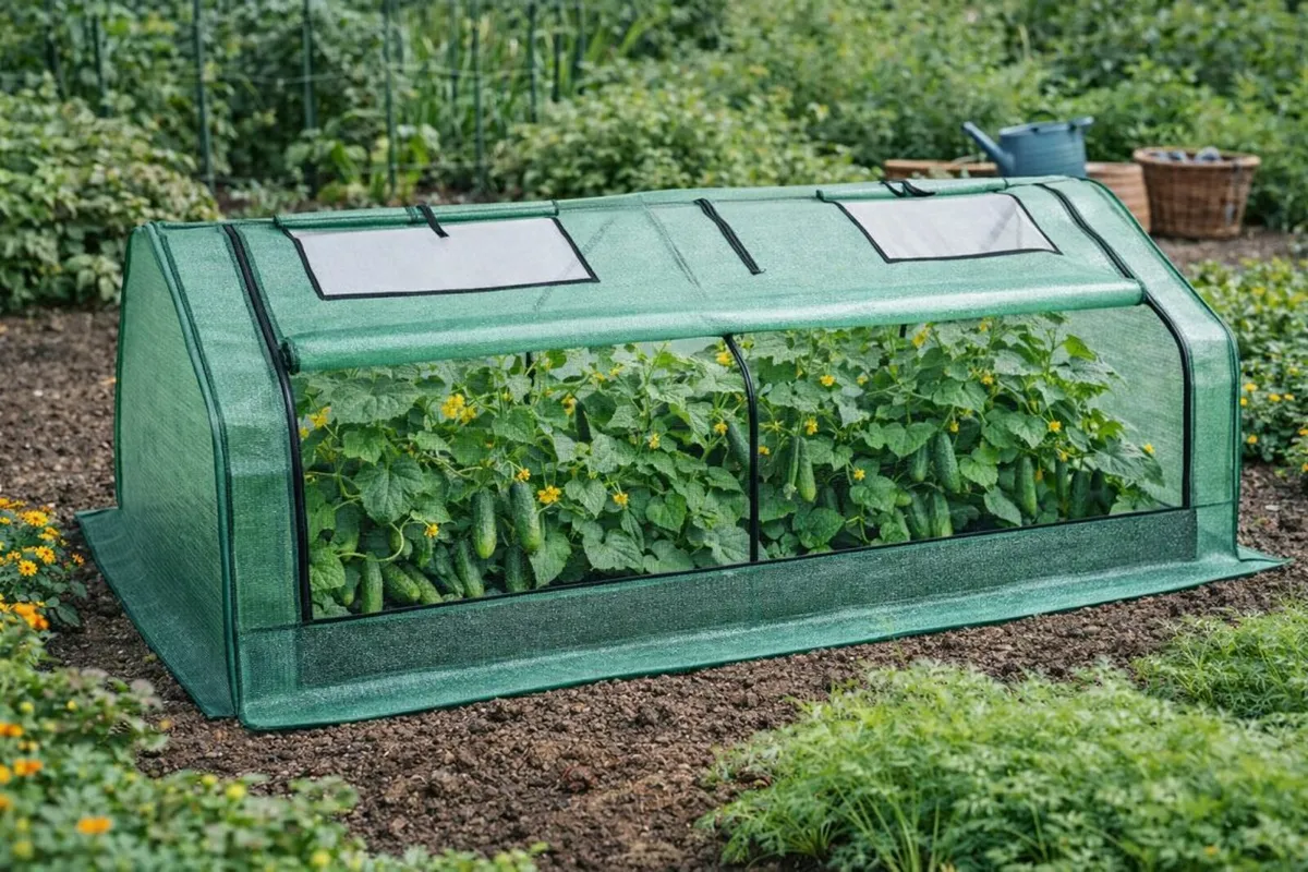 Mini tunnel Garden Low Greenhouse - Image 4