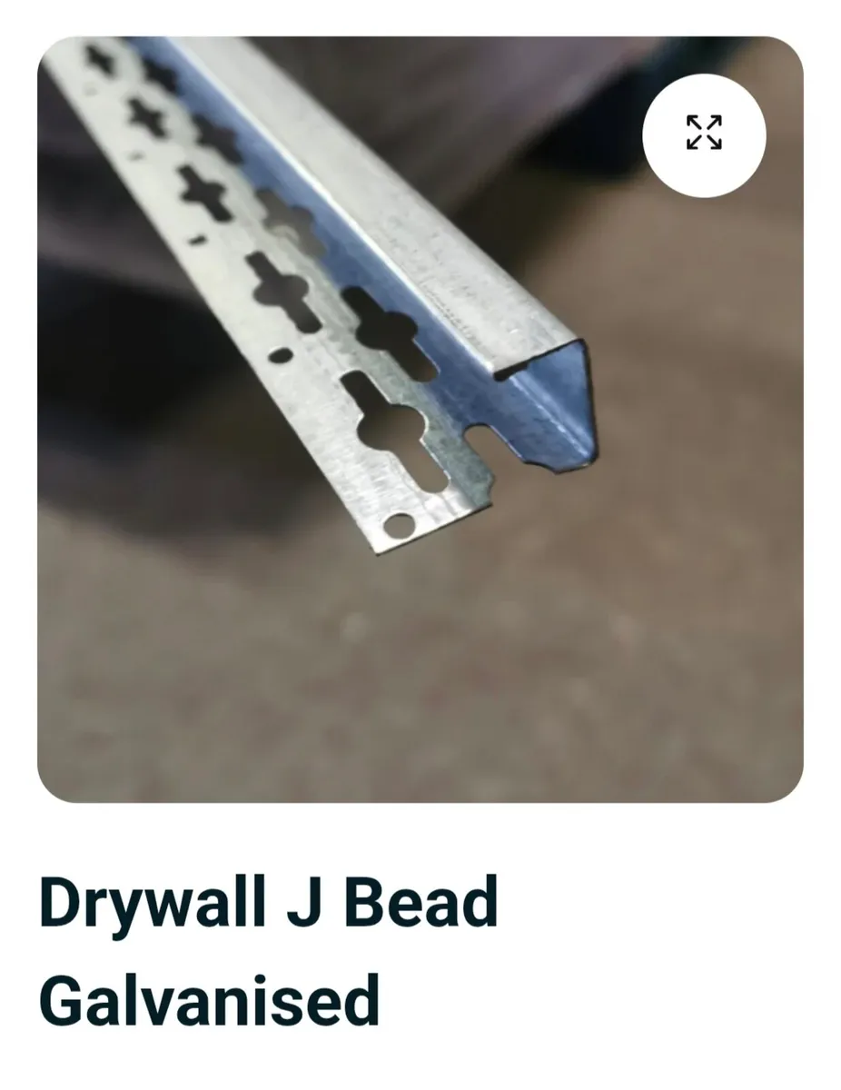 Plasterboard J bead - Image 1
