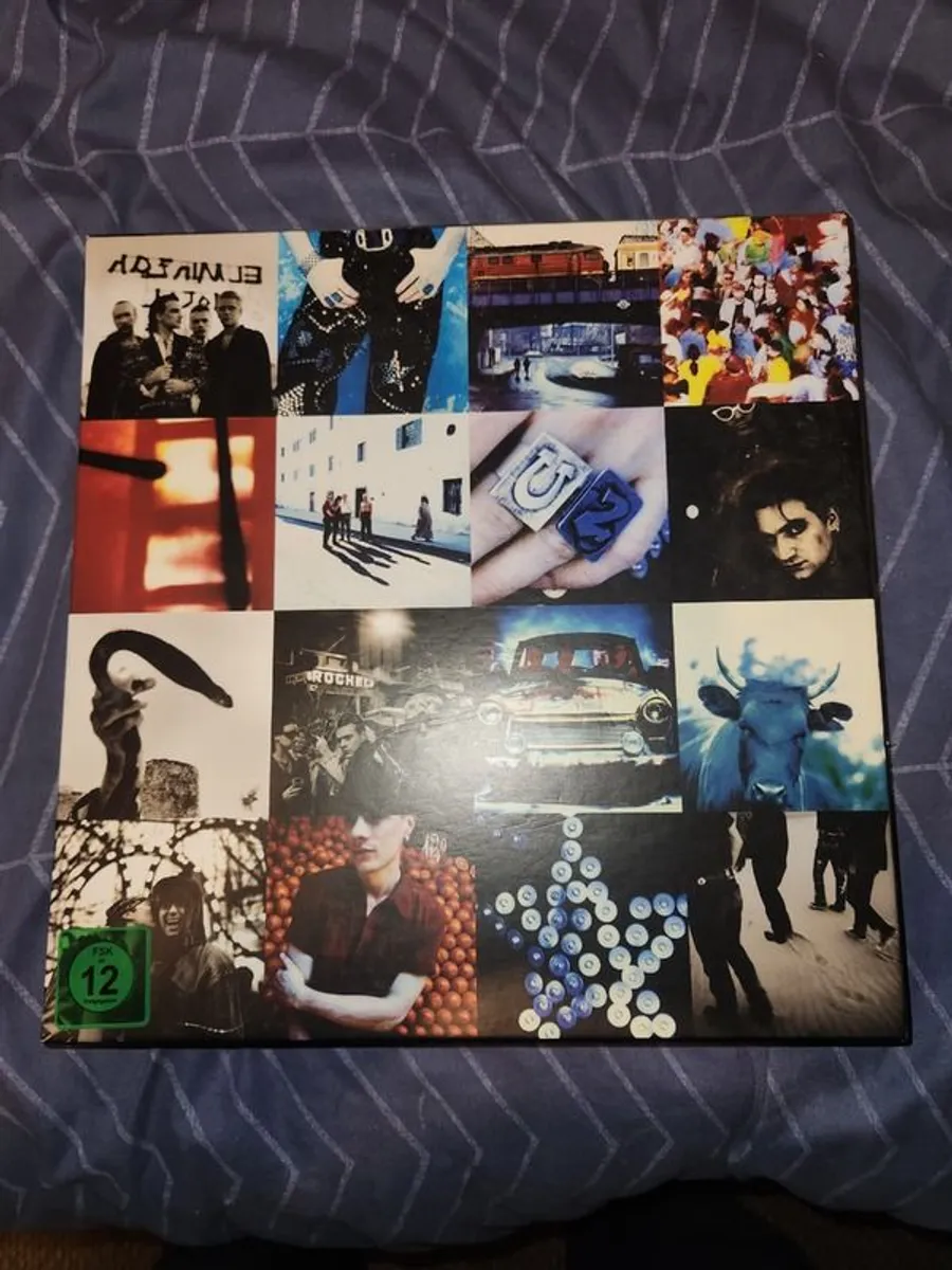 U2 Achtung Baby Super Deluxe 6 X Cd & 4 X Dvd Box Set - Image 1