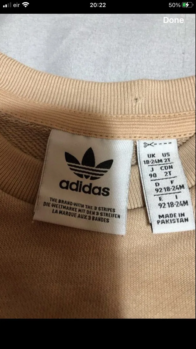 Boys adidas tracksuit 18/24 mths €10 - Image 3