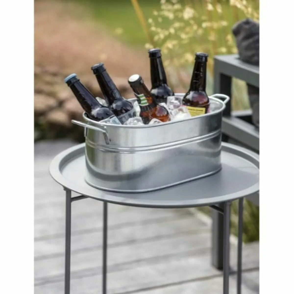 Farmington Trough Large – Galvanised Steel – GT17 - Image 1