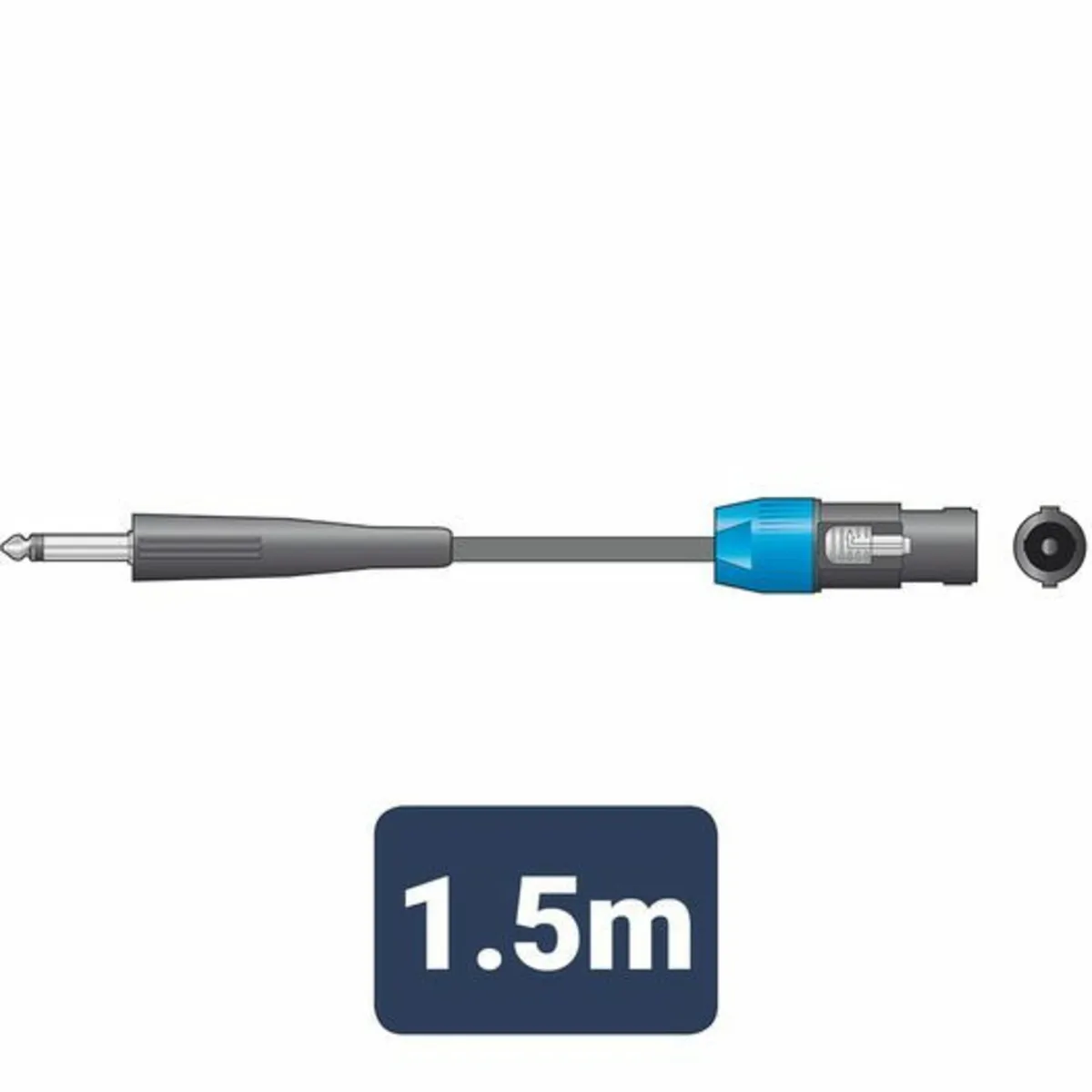 Classic Speaker Lead 1.5 Meter - Image 2