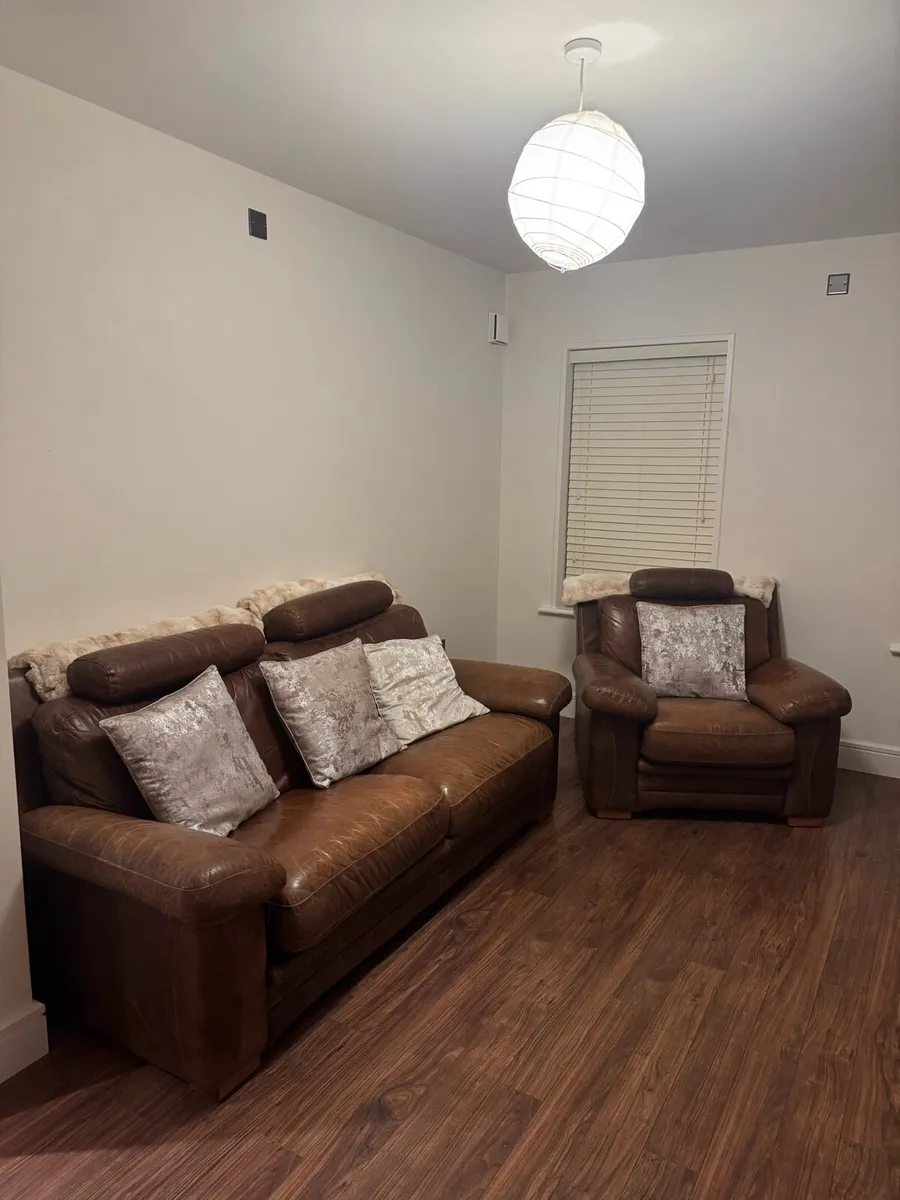 2-Seater Sofa + Armchair - Image 1